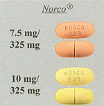 Hydrocodone/Acetaminophen pills