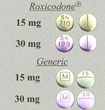 Oxycodone/Acetaminophen pills